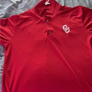OU, Knights Apparel Red Men's Polo Shirt